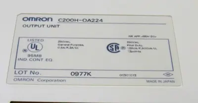 NEW OMRON C200H-OA224 OUTPUT UNIT C200HOA224