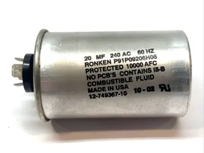 USED RONKEN CAPACITOR 240VAC 60HZ