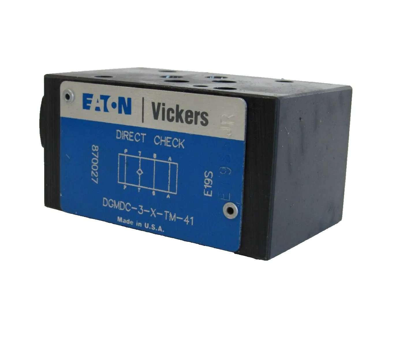 NEW EATON VICKERS DGMDC-3-X-TM-41 MODULE 870027 DGMDC3XTM41