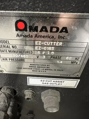 USED 2010 AMADA EZ-CUTTER