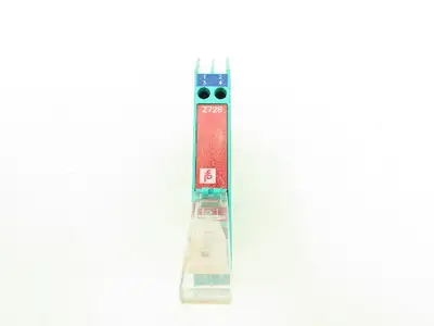 Pepperl+Fuchs Z728 Safe Snap Zener Barrier 28VDC 93mA 1 Channel Lot Of 5