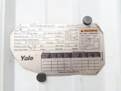 Yale Hydraulic 3-Spool Forklift Mast Control Valve Off ERP035TF