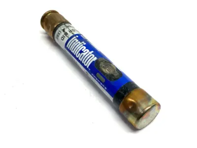 USED LITTELFUSE TIME-DELAY DUAL ELEMENT INDICATOR FUSE CLASS RK5 600VAC 8A