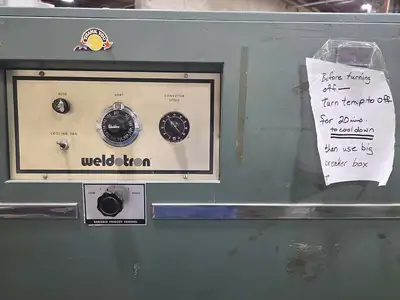 Used WELDOTRON 7121 Shrink Tunnels Connecticut US | Global Machine Brokers, LLC #1326611