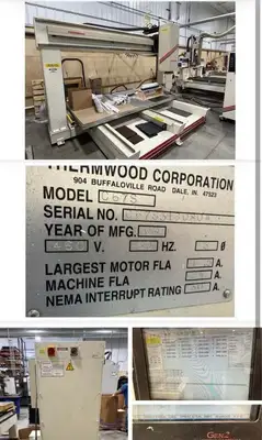 2004 THERMWOOD C67S Used 5 Axis CNC Routers | PlastiMach Corp (2)