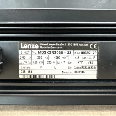 Used Lenze MDSKSRS056-033 Servo Motors Indiana US | J&J Industrial Supply #1292070