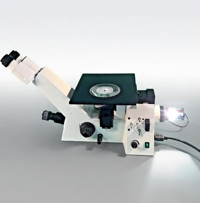 Item# L205 Zeiss AxioVert 40 MAT Inverted Microscope & Camera