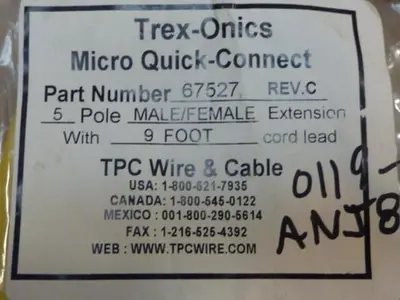 NEW TPC WIRE & CABLE 67527