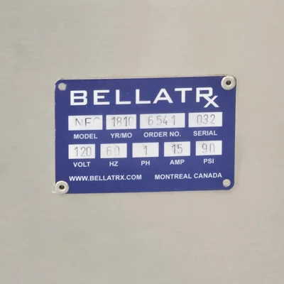 2018 WRAP LABELER NOTARIS  | BELLATRX Model NEC # 2549