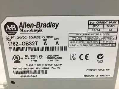 USED ALLEN BRADLEY 1762-OB32T SER A