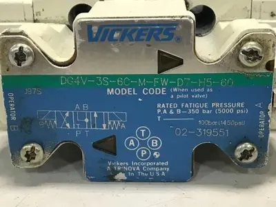 USED VICKERS DG4V-3S-6C-M-FW-D7-H5-60