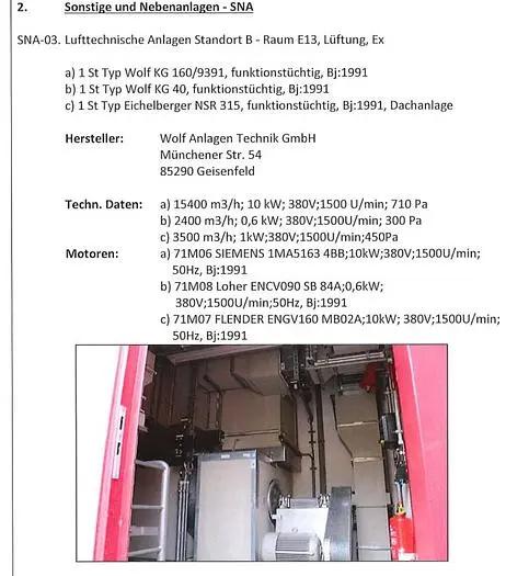 Used 1991 WOLF ANLAGEN AIR TECHNOLOGY SYSTEMS Air Cleaners DE | UCY Industrial GmbH #385880