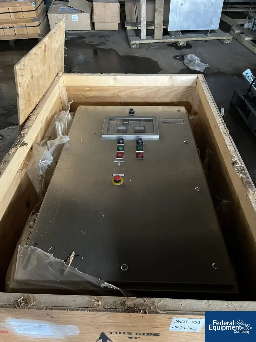 NEW Allen-Bradley Allen Bradley VFD Control Panel for Fitzmill