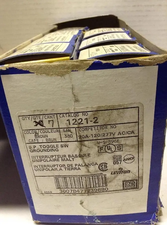 New | in-Stock LEVITON 1221-2 Miscellaneous Equipment (Electrical & Power) | Surplus Asset Holdings #1188751