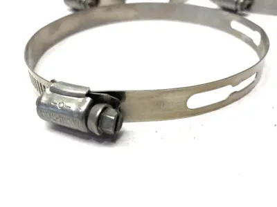 New | in-Stock Ideal Adjustable Dia. Stainless Steel Hose Clamp 114mm-119mm Clamps Michigan US | Maverick Industrial Sales #1397389