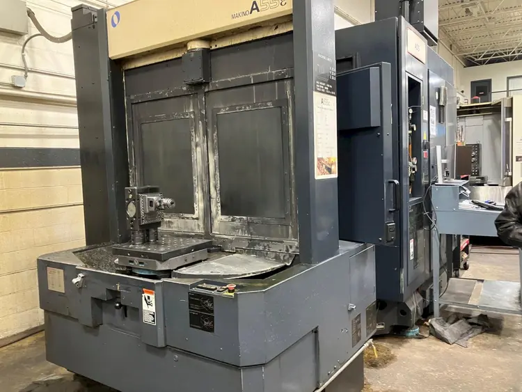 Used 2003 MAKINO A-55E Horizontal Machining Centers Michigan US | Star Equipment Co., Inc. #564043