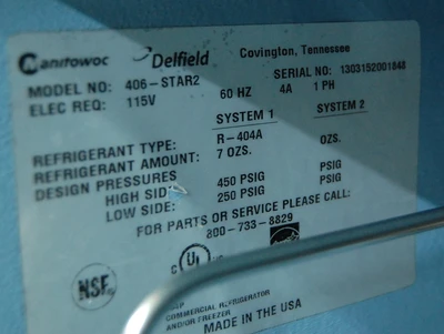 USED Delfield 406-STAR2