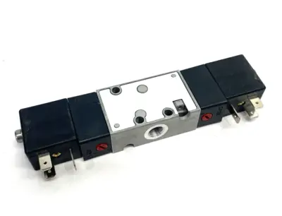New | in-Stock IMI Norgren Double Solenoid Actuated Valve 5/2-Way 24VDC Solenoid Valves Michigan US | Maverick Industrial Sales #1397006