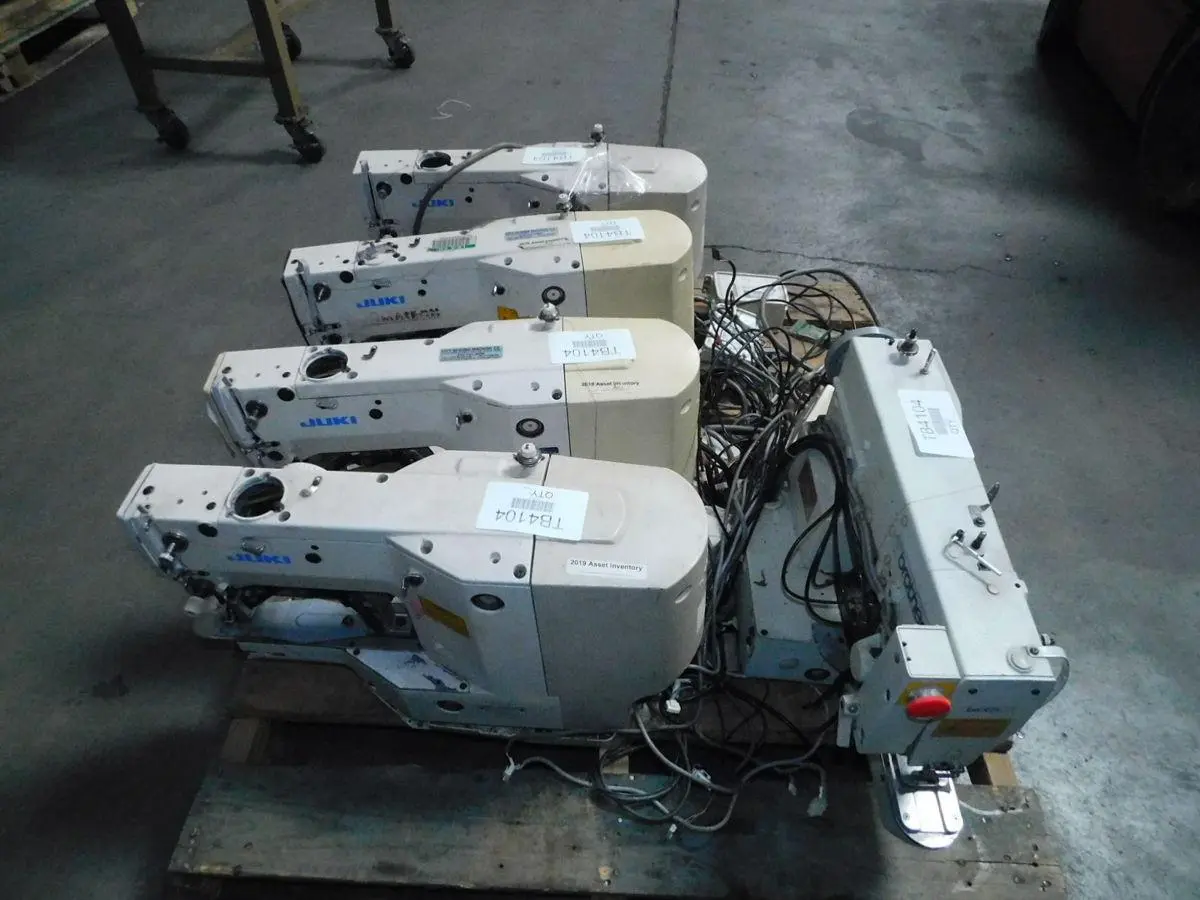 Used JUKI, BROTHER LK-1900 LK3-B434EX Sewing Equipment Texas US | Aucto #1461183