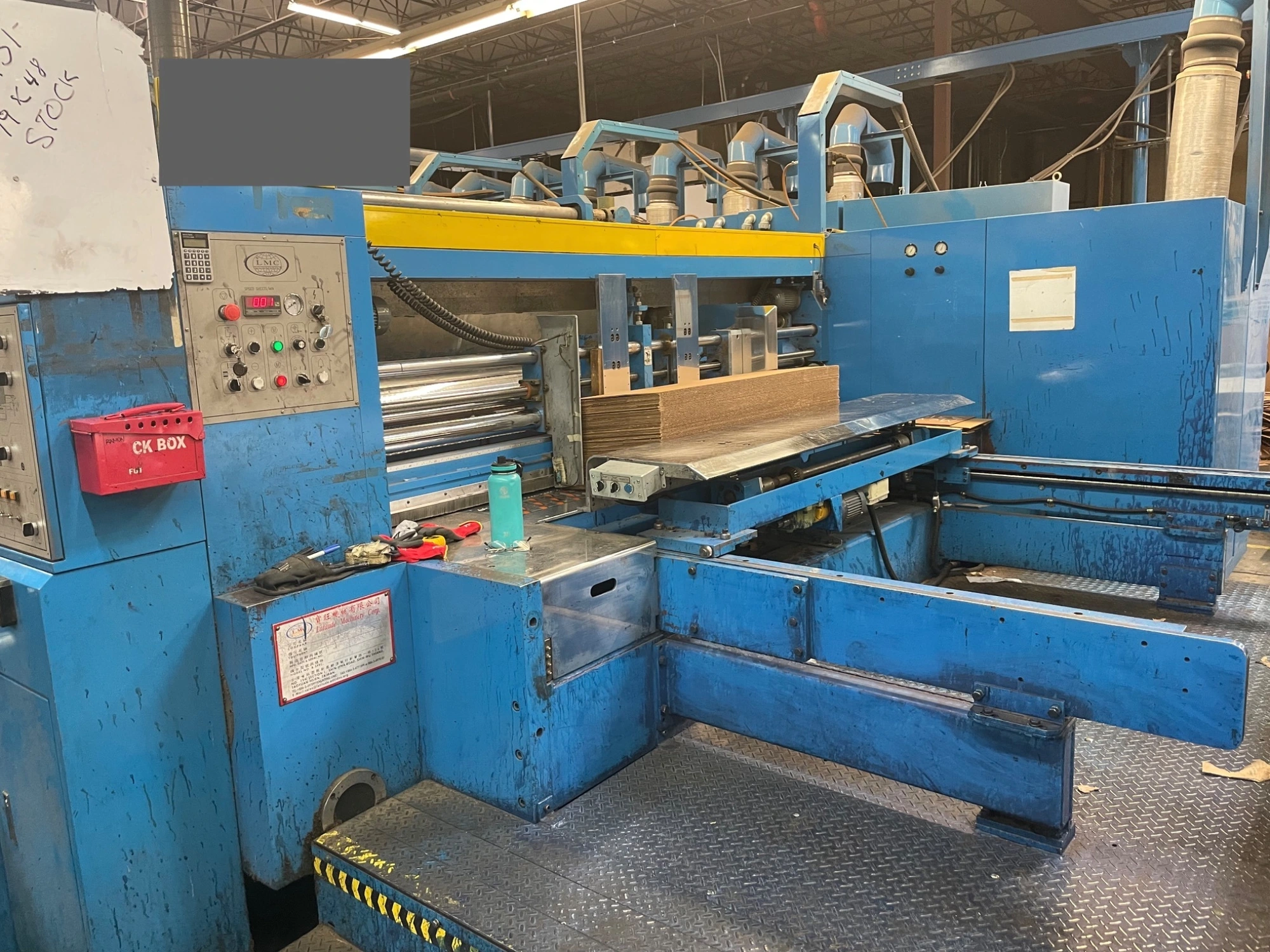 Used LMC 1200X2750 Glue Machines | Corrugated Machinery Brokers #1407843