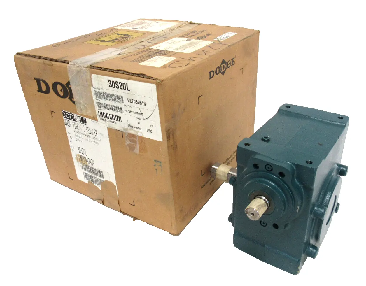 NEW BALDOR 30S20L GEAR REDUCER 20:1