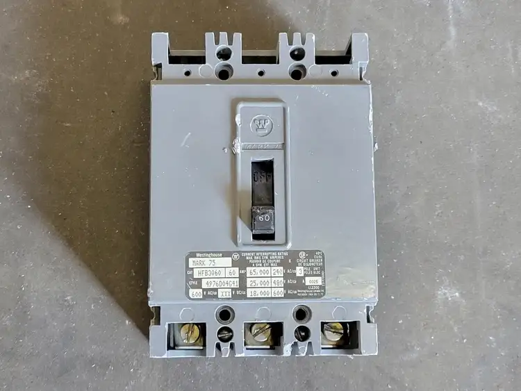 Used WESTINGHOUSE HFB3060 Switchgears British Columbia CA | Lenmark #242522