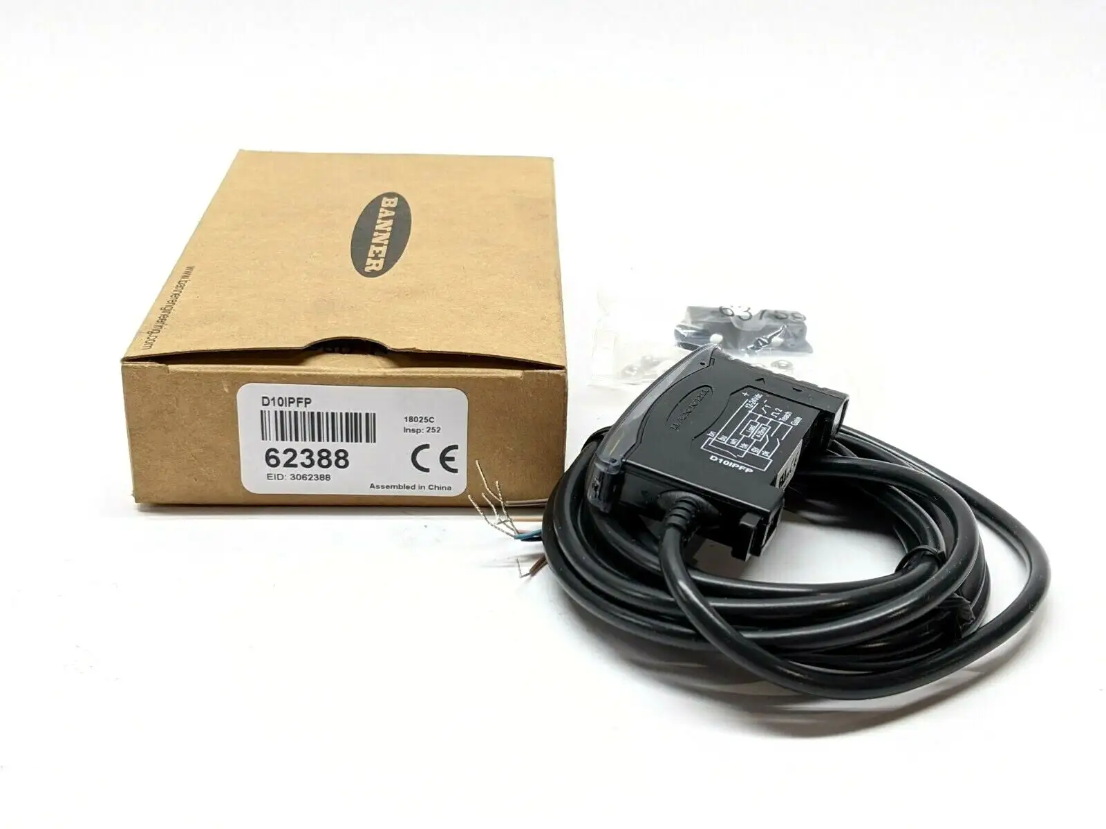 New | in-Stock Banner Engineering D10IPFP Photoelectric Sensors Michigan US | Maverick Industrial Sales #1463934