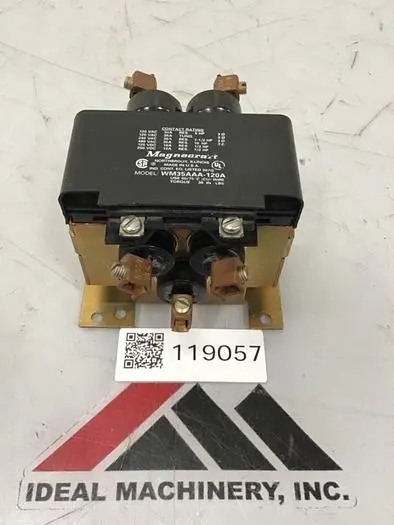 Used MAGNECRAFT WM35AAA-120A PLC Contactors Michigan US | Ideal Machinery #701882
