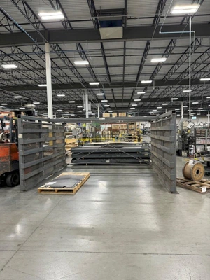 USED STEEL STORAGE SYSTEMS 6H-72X144