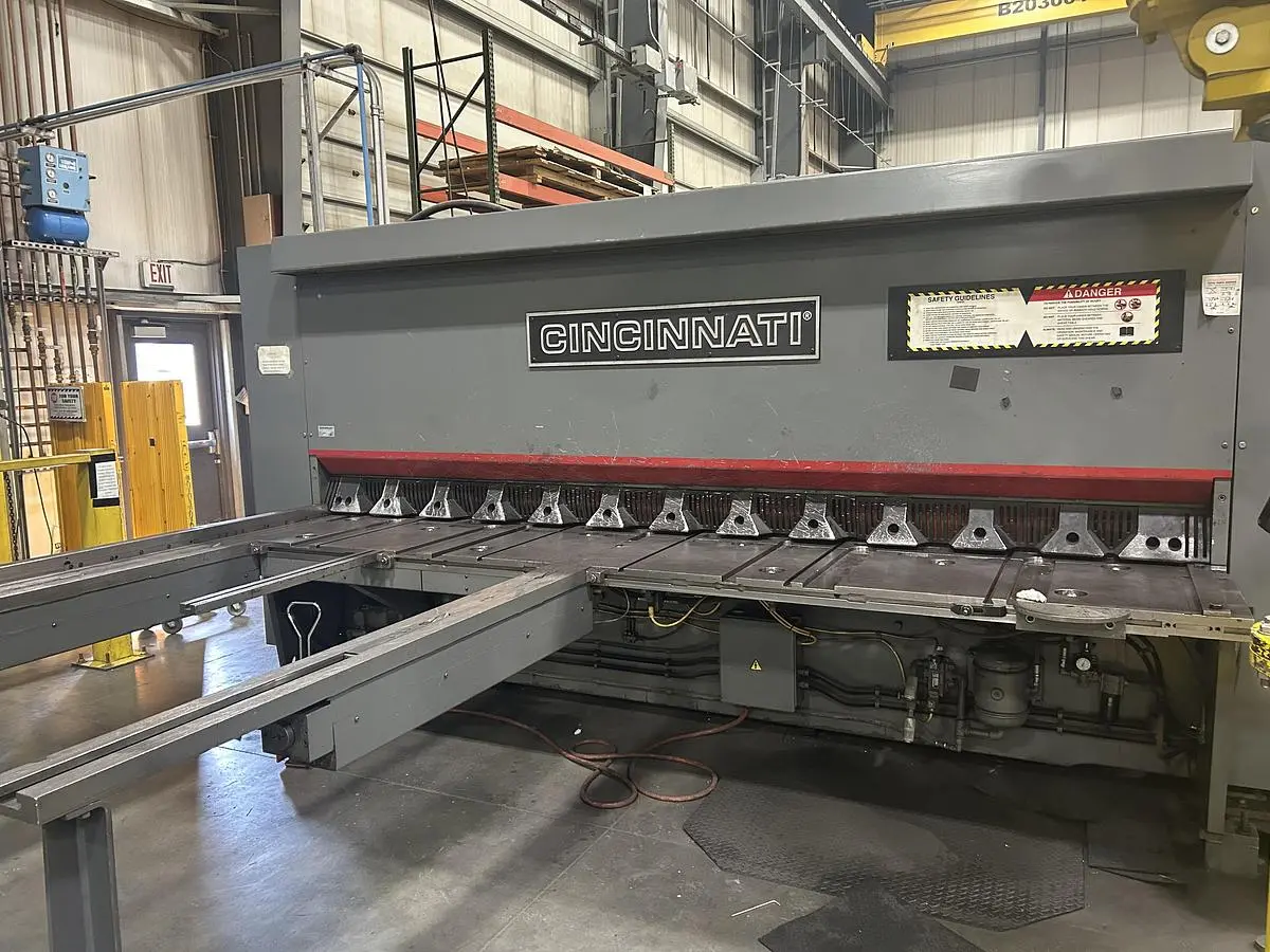 Used 2015 CINCINNATI INC 375HS12 Power Squaring Shears (Inch) Georgia US | Shub Machinery #326083