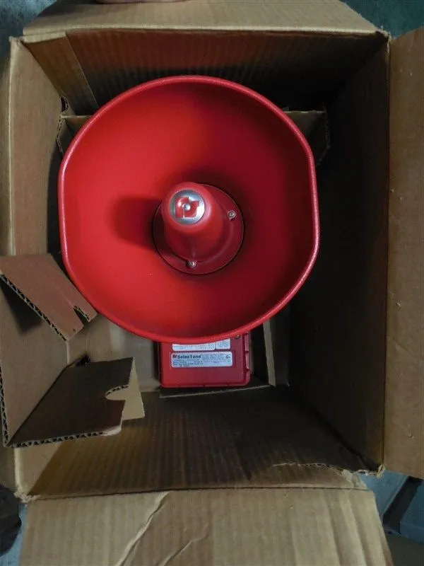 Signal Division 314GCX-024R Selectone Audible Signaling Device Red New NIB