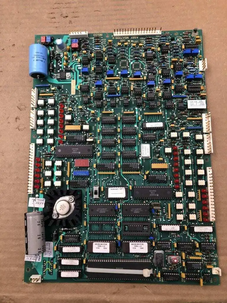 MSA7006A00 BELCO CPU BOARD Pollution Control Microprocessor Board
