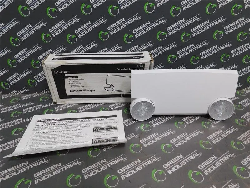 Cooper Lighting All-Pro APEL Emergency Lighting Unit Style No. 12315694  New NIB