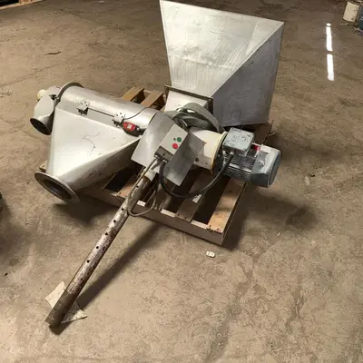 Kek Stainless Steel Rotary Brush Sieve - 180mm Dia x 500mm Face