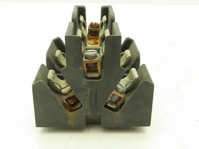 Bussmann JP60030-3CORA Pyramid /Open Style Fuse Block 600V-30A 3 Pole Lot of 6
