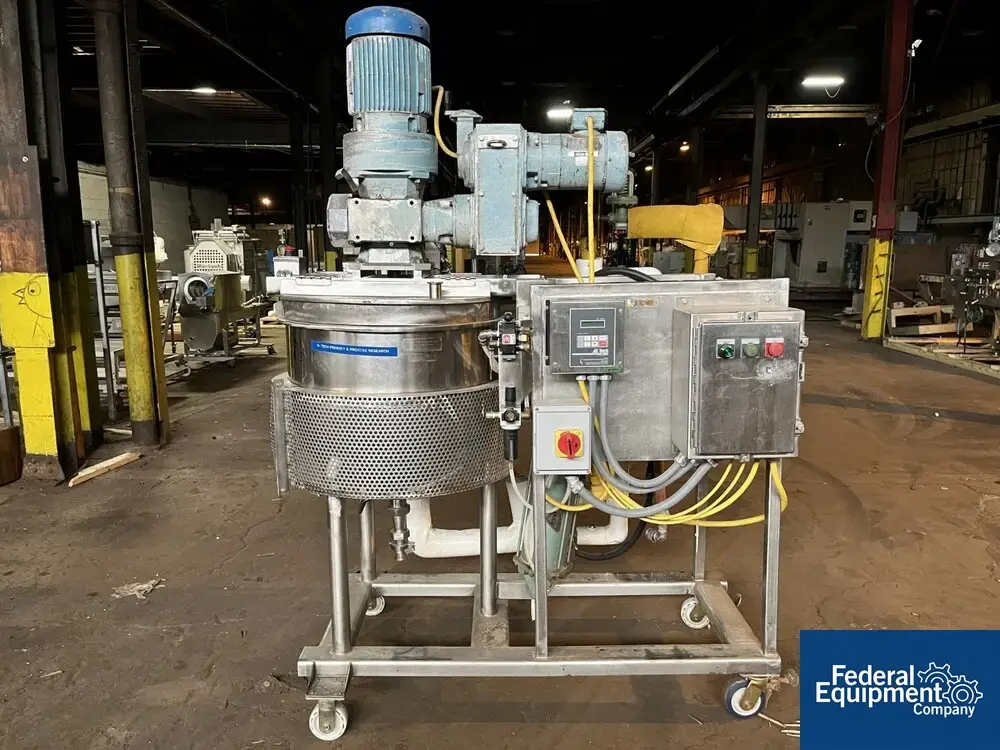 USED Dover Corporation 40 Gal Dover Dual Motion Kettle, Model NEM-40, 316 S/S, 100#