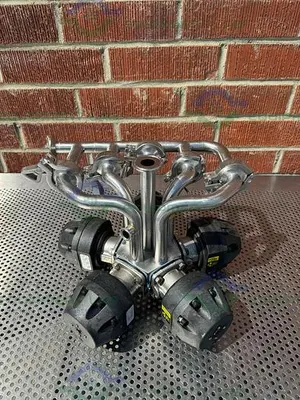 USED 5 ITT PURE FLO ADVANTAGE STAINLESS STEEL DIAPHRAGM VALVE W/ 1" SANITARY FITTING