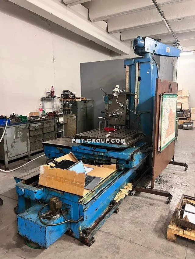 Used 1966 TOS VARNSDORF WH 63 Horizontal Table Type Boring Mills SK | F.M.T. Group s.r.o. #1245897
