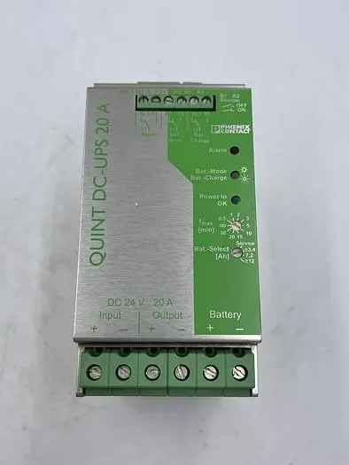 Used PHOENIX CONTACT PHOENIX CONTACT QUINT-DC-UPS/24DC/20 Power Supplies | ND Industrial Surplus #1214507