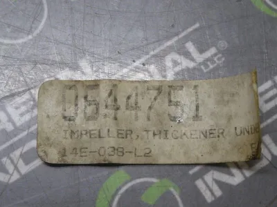 Unbranded Underflow Thickening Impeller Used