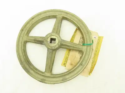 Hansen 50AW 1767C Hand Wheel Shut Off 10" 4 Spoke 5/8" Square Bore For Valves