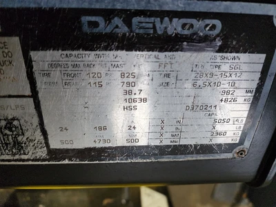 USED DAEWOO G30E-3