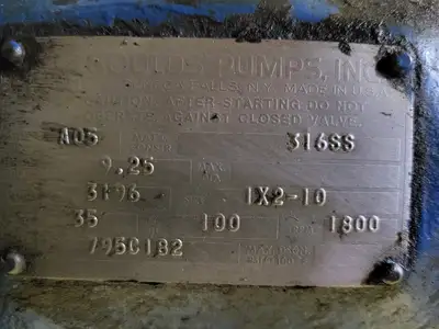 USED GOULDS 3196