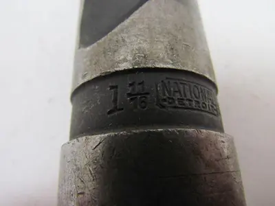 National 1-11/16" Morse Taper No. 5MT Shank Drill Bit 15" OAL