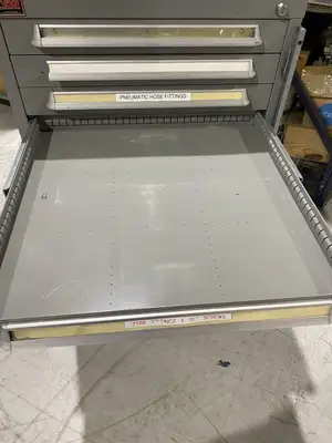 Used Lyon 9 Drawer Modular Cabinet Cabinets Michigan US | Maverick Industrial Sales #1507230