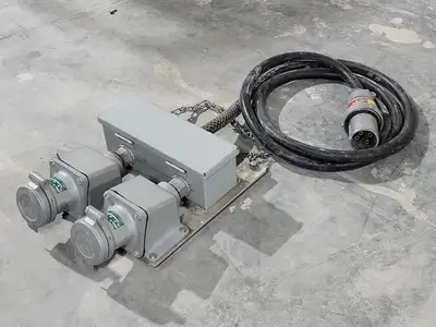 6 AWG 4/C Male to Female Pin Sleeve Connector ADR6034, ACP6034BC
