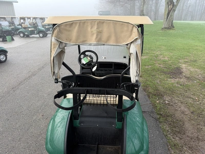 (1) 2017 E-Z-Go golf cart with a Kawasaki gas engine, model 625111G01, includes canopy, ball cover, ...