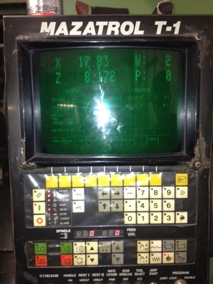USED 1987 MAZAK SLANT