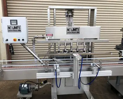 USED 2020 ACCUTEK 48", ELF 4 QUILL INLINE CAPPER ACCUTEK, ELF,