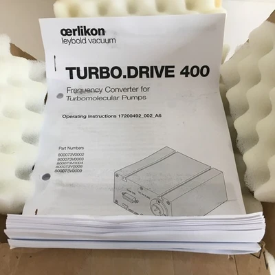 NEW Oerlikon Leybold 800072V0001